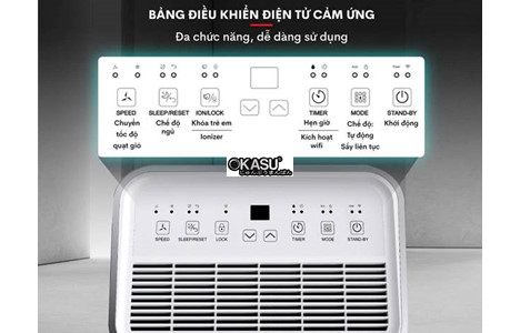 may hut am fujihome dh20w cong suat 20 lit/ngay, ket noi wifi hinh 4