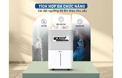 may hut am fujihaia dh25w cong suat 25 lit/ngay, co ket noi wifi hinh 4