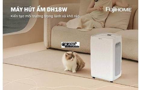 may hut am fujihome dh18w (18lit/ngay), ket noi wifi hinh 3