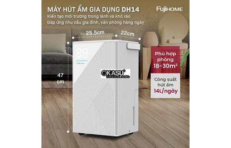 may hut am fujihome dh14 cong suat 14 lit/ngay hinh 3