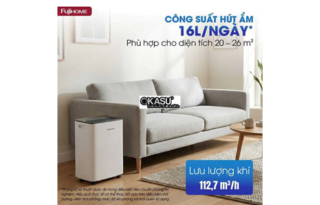 may hut am fujihome dh16lite cong suat 16 lit/ngay hinh 2