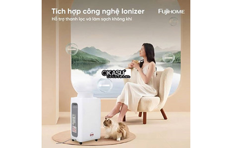 may hut am fujihome dh18w (18lit/ngay), ket noi wifi hinh 5