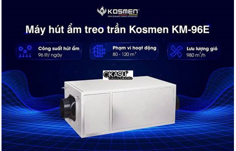 may hut am treo tran kosmen km-96e cong suat 96 lit/ngay hinh 2