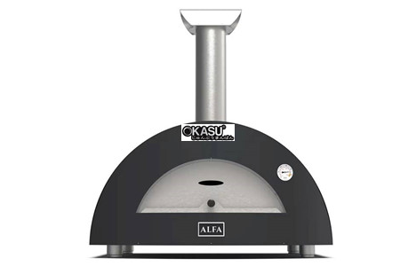 lo nuong pizza alfa forni moderno 3 pizze gas hinh 2