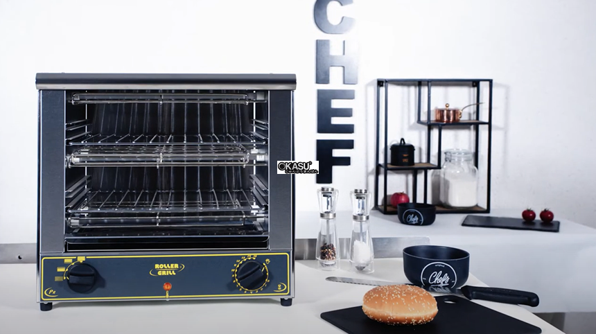 may nuong banh mi hong ngoai roller grill bar 2000 hinh 1