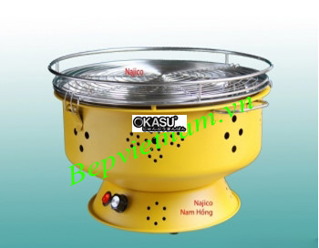 bep nuong ban tu dong than hoa bn340 ( tim- xanh - do - den) hinh 0