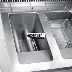 bep chien nhung tecnoinox dung gas & dien hinh 1