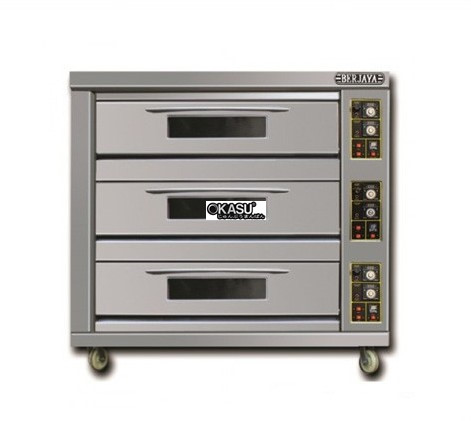 lo nuong 3 tang 9 khay berjaya bjy-g270-3bd dung gas hinh 0