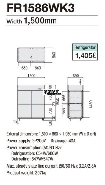 tu mat 4 canh fujimak fr1586wk3 hinh 0