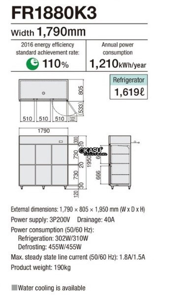 tu mat 6 canh fujimak fr1880k3 hinh 0