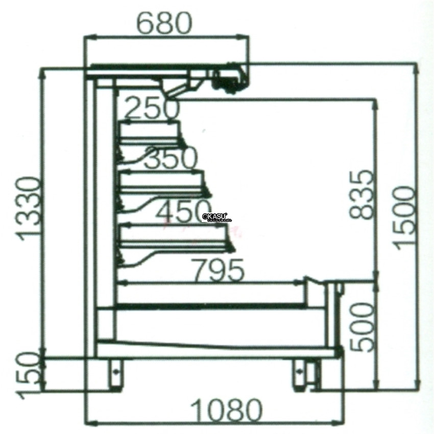 tu trung bay sieu thi carrier amad/m25155 hinh 0