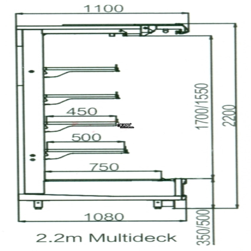 tu trung bay sieu thi carrier amad/m18223 hinh 0