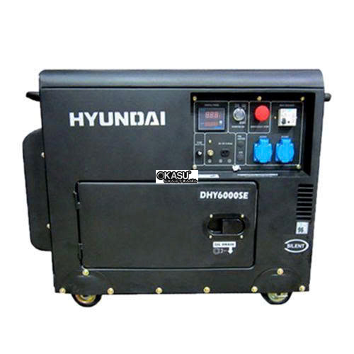 may phat dien hyundai dhy 6000se diesel hinh 0