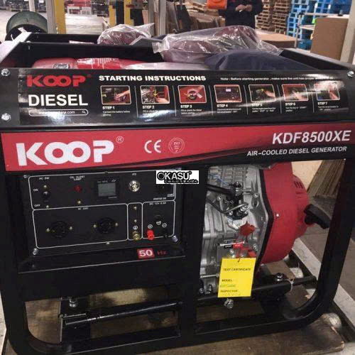 may phat dien chay dau 6kw koop kdf8500xe hinh 0