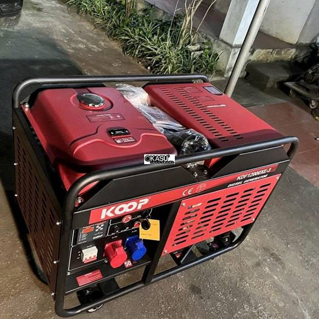 may phat dien chay dau 10kw koop kdf12000xe-3 hinh 1