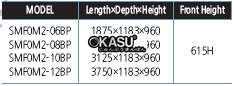 tu mat trung bay hai san opo smf0m2-12bp hinh 1