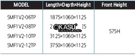 tu mat trung bay rau opo smf1v2-12tp hinh 0