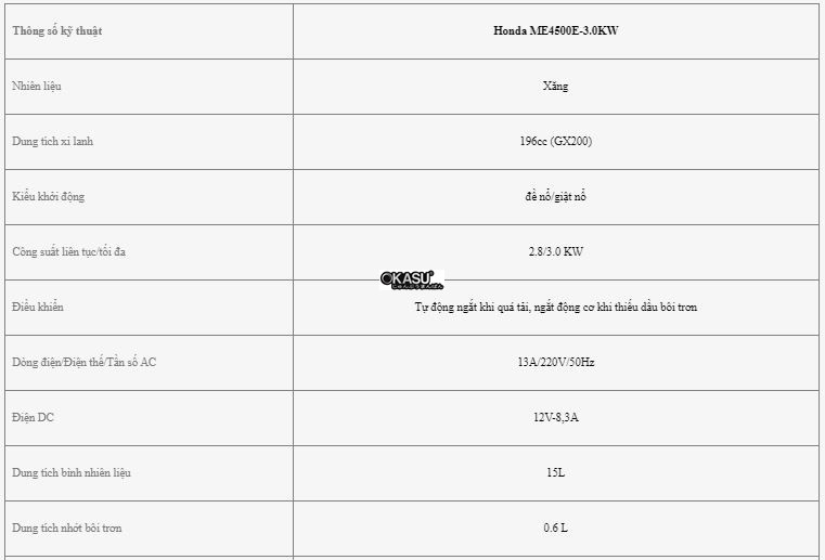 may phat dien honda me4500e – 3.0kw hinh 0