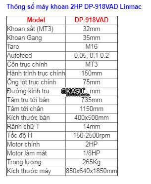 may khoan 2hp inverter dp-918vad hinh 0