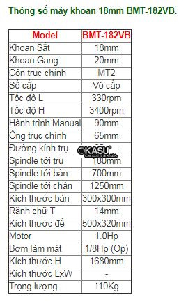 may khoan 18mm cao 1m7 bmt-182vb hinh 0