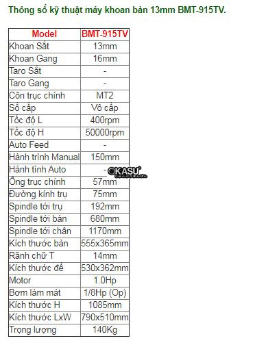 may khoan ban 13mm bmt-915tv hinh 0