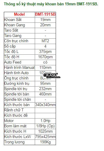 may khoan ban 19mm bmt-191sb hinh 0