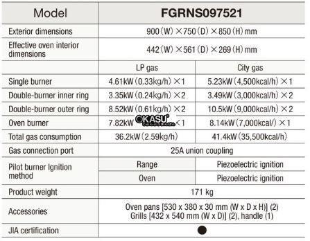 bep tu lien lo fujimark fgrns097521 hinh 0