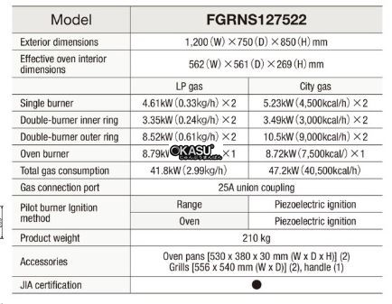 bep tu lien lo fujimark fgrns127522 hinh 0