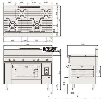 bep tu lien lo fujimark fgrns127522 hinh 1