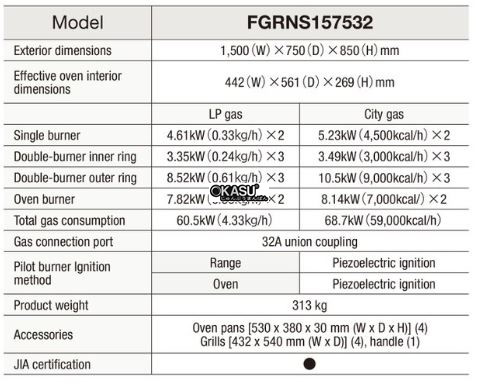 bep tu lien lo fujimark fgrns157532 hinh 0