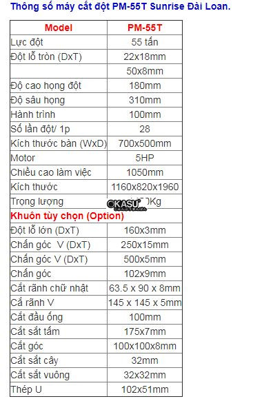 may cat dot da nang pm-55t hinh 0