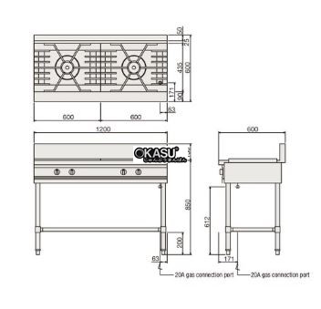 bep gas fgtns126020 hinh 1