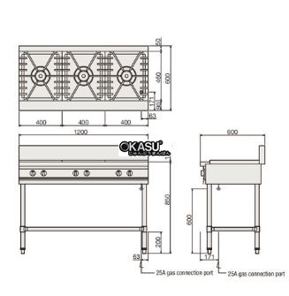 bep gas fujimark fgtns126030 hinh 1