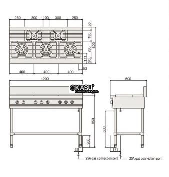 bep gas fujimark fgtns126032 hinh 1