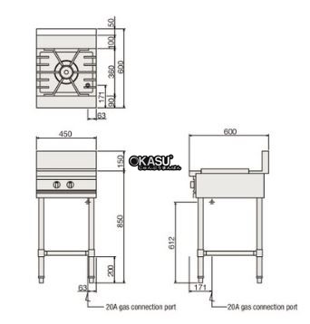 bep gas fujimark fgtns456010 hinh 1