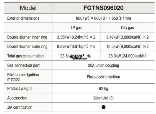 bep gas fgtns096020 hinh 0