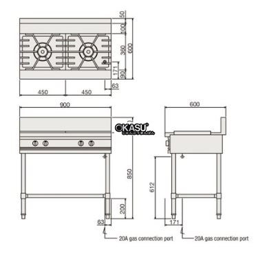 bep gas fgtns096020 hinh 1