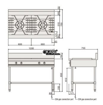 bep gas fujimark fgtns127520 hinh 1