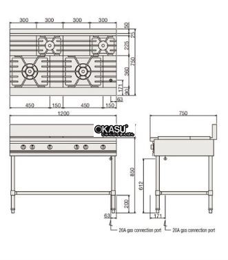 bep gas fujimark fgtns127522 hinh 1