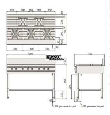 bep gas fujimark fgtns127532 hinh 1