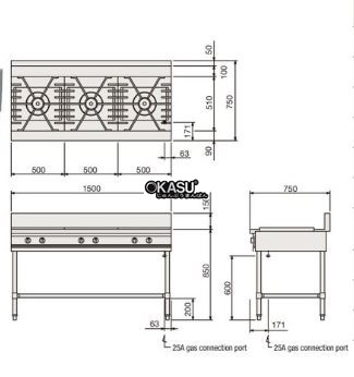 bep gas fujimark fgtns157530 hinh 1