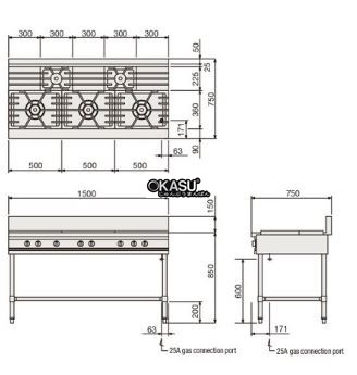 bep gas fujimark fgtns157532 hinh 1