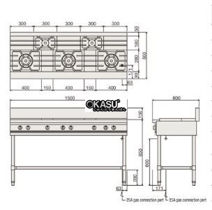 bep gas fujimark fgtns156032 hinh 1