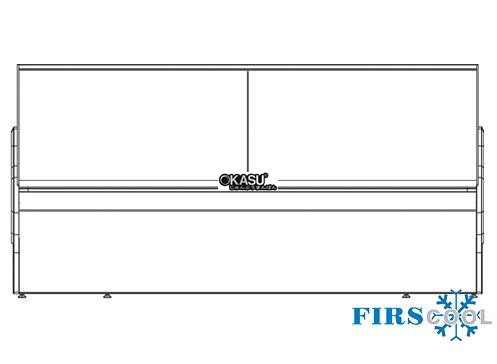 tu mat trung bay sieu thi firscool g-nss1800fg hinh 0