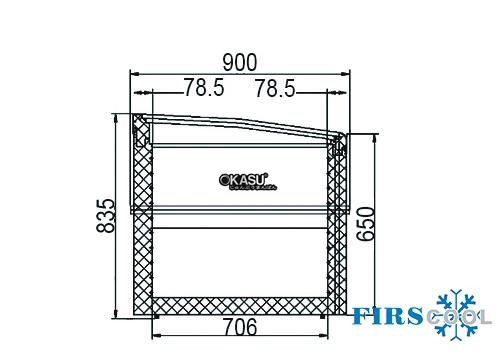 tu dong trung bay sieu thi firscool g-sd1650 hinh 1