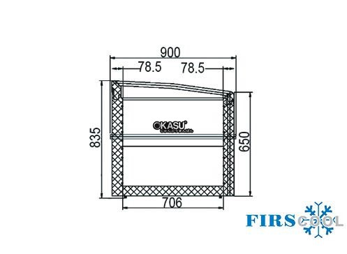 tu dong trung bay sieu thi firscool g-sd2500 hinh 1