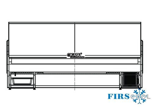 tu mat trung bay sieu thi firscool g-nss1800a hinh 0