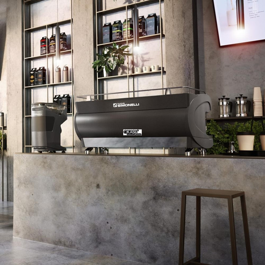 may pha ca phe nuova simonelli aurelia wave 2 groups volumetric hinh 0