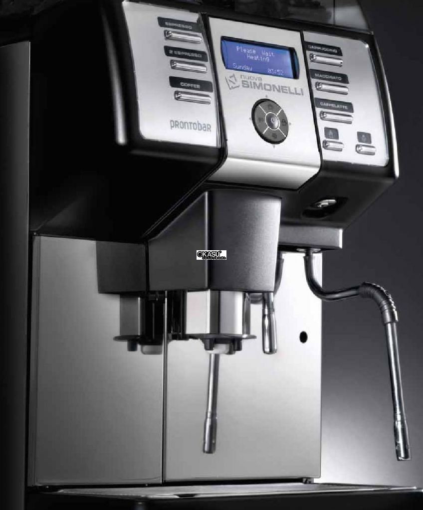 may pha ca phe tu dong nuova simonelli model prontobar hinh 2