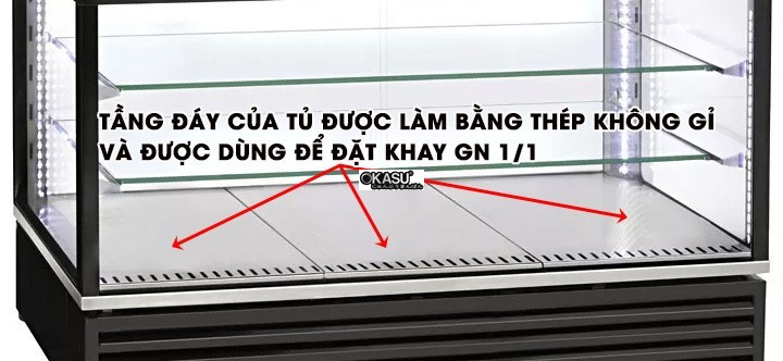 tu trung bay lanh roller grill cd 1200 hinh 1